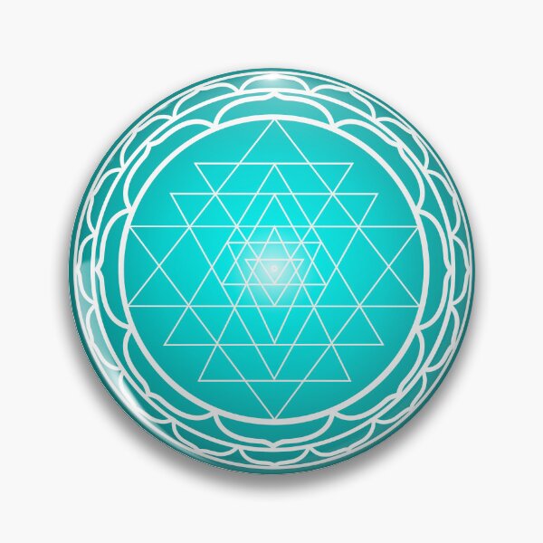 Item preview, Sri Yantra Turquoise designed and sold by Milan Sensiart.