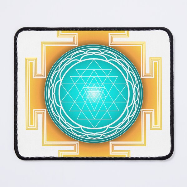 Item preview, Sri Yantra Turquoise designed and sold by Milan Sensiart.
