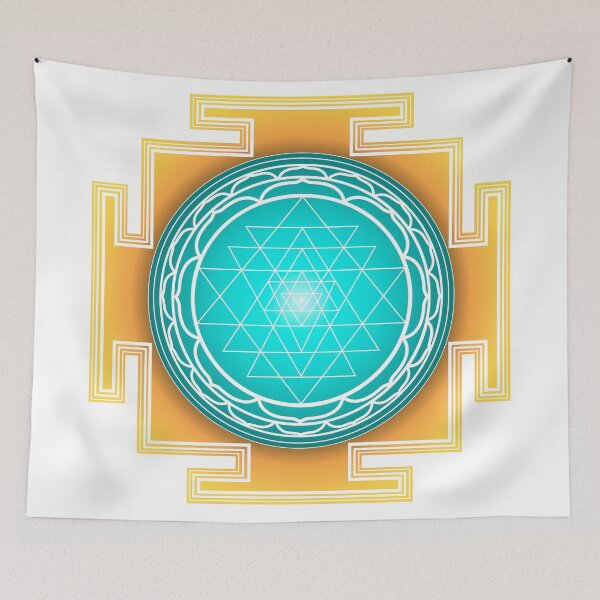 Item preview, Sri Yantra Turquoise designed and sold by Milan Sensiart.