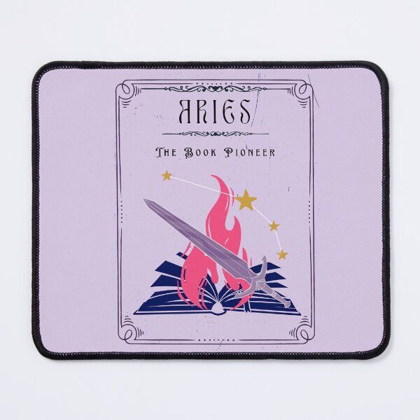 Item preview, Bookish Zodiac | Aries - The Book Pioneer designed and sold by Nyxander's Bookish Catalogue.