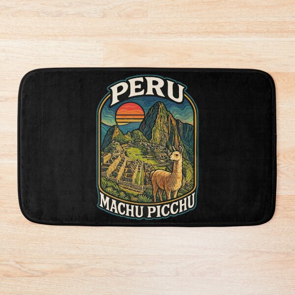 Item preview, Peru Machu Picchu Llama Travel designed and sold by TomFrontierArt.