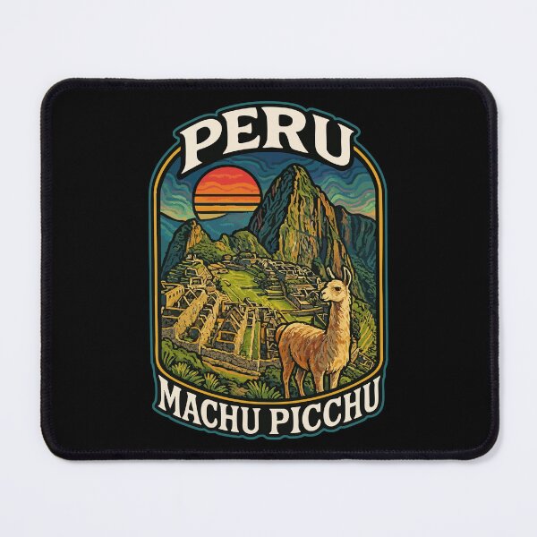 Item preview, Peru Machu Picchu Llama Travel designed and sold by TomFrontierArt.