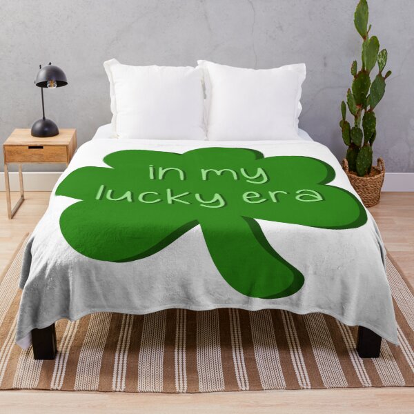 Item preview, In My Lucky Era Shamrock Hand Lettering | Cute Green St. Patrick’s Day designed and sold by Nesstitches.
