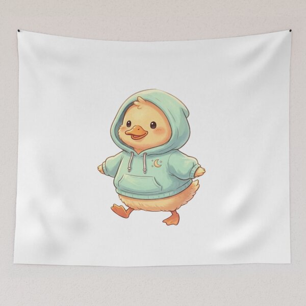 Item preview, Celestial Waddle Duck: A Cozy, Magical Hoodie Design designed and sold by NikieesCreation.