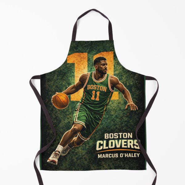 Item preview, Boston Clovers Marcus O'Haley #11 – MBA Basketball Poster – Fictional Pro League Player designed and sold by Beaurozier.