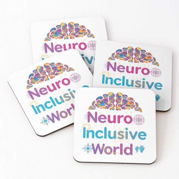 Item preview, Neuro-Inclusive World | Neurodiversity Classroom Poster | Equality & Diversity Art designed and sold by YvkafromPoland.