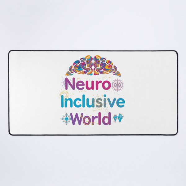 Item preview, Neuro-Inclusive World | Neurodiversity Classroom Poster | Equality & Diversity Art designed and sold by YvkafromPoland.