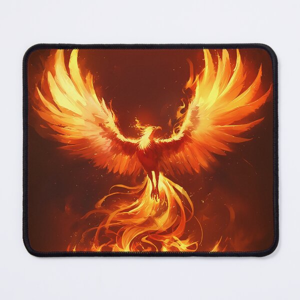 Item preview, Blazing Phoenix Rising From Flames designed and sold by Christian Weiss.