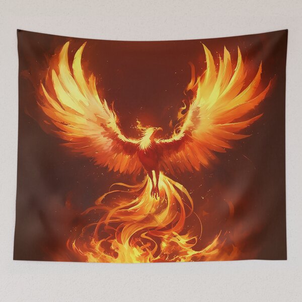 Item preview, Blazing Phoenix Rising From Flames designed and sold by Christian Weiss.