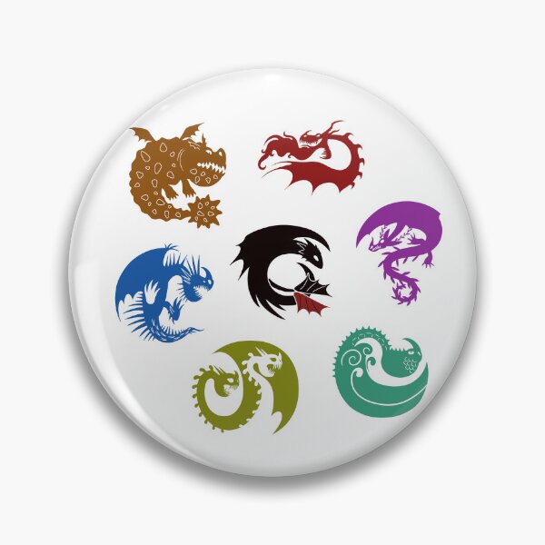Item preview, Dragon Classes; How To Train Your Dragon designed and sold by ateaart.
