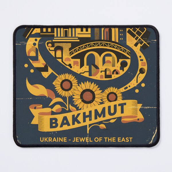 Item preview, Bakhmut Ukraine Retro Vintage Travel Souvenir designed and sold by TravelersGems.