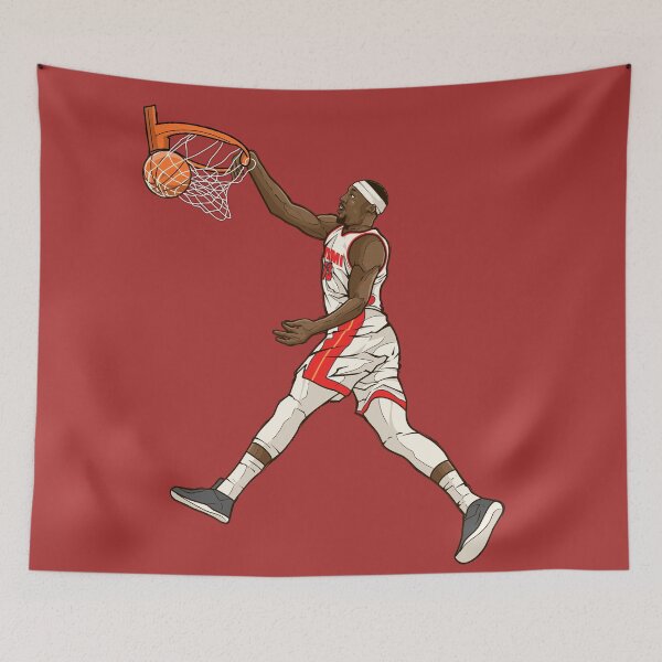 Item preview, Bam Adebayo Dunk Cartoon designed and sold by RatTrapTees.