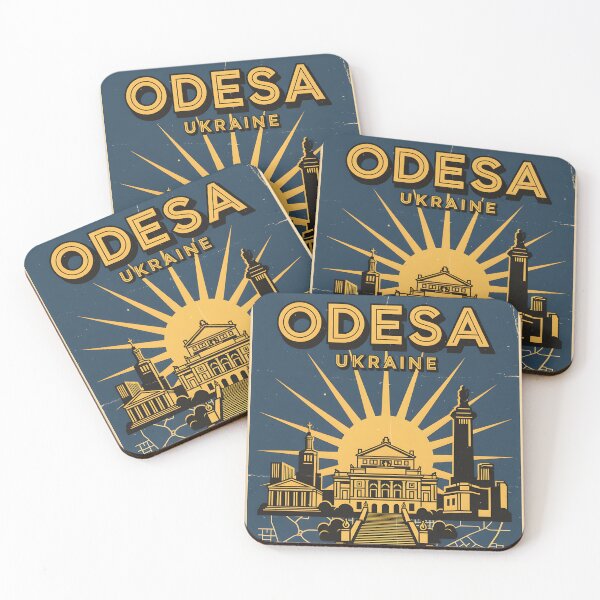 Item preview, Odesa Ukraine Retro Vintage Travel Souvenir designed and sold by TravelersGems.