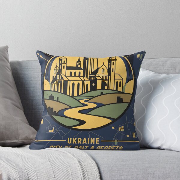 Item preview, Drohobych Ukraine Retro Vintage Travel Souvenir designed and sold by TravelersGems.