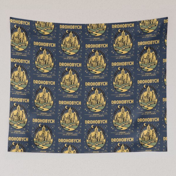 Item preview, Drohobych Ukraine Retro Vintage Travel Souvenir designed and sold by TravelersGems.