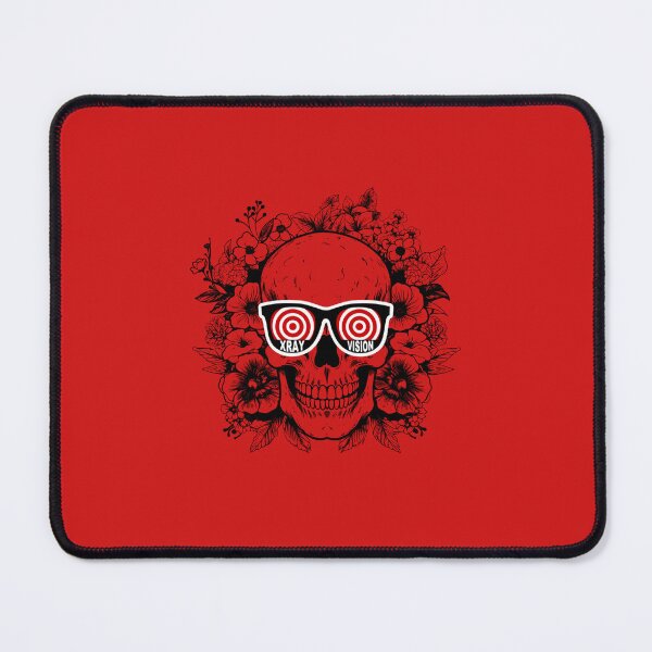 Item preview, xray vision skull with flowers designed and sold by Rad and Reading.