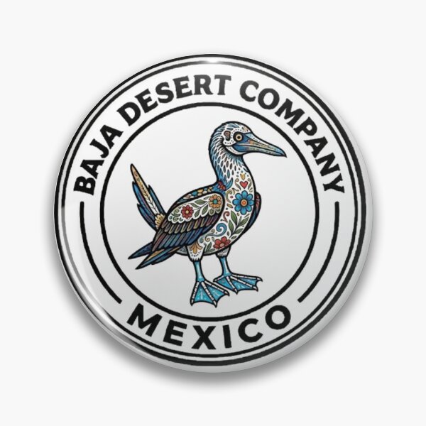 Item preview, Calavera Blue-Footed Booby | Sugar Skull Piquero - Baja Desert Company designed and sold by BajaDesertCo.