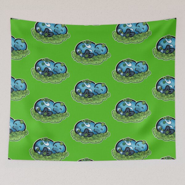 Item preview, snoozing with shamrocks designed and sold by petselkie.