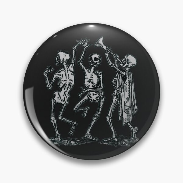 Item preview, Silver Danse Macabre – Medieval Skeleton Dance designed and sold by Dungeon-Shop.