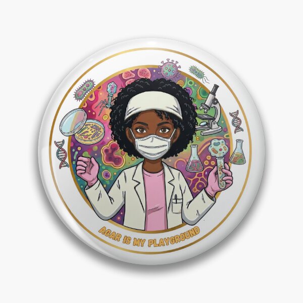 Item preview, Agar is my playground (microbiologist) designed and sold by Nurse Eve.