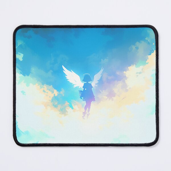 Item preview, Minimalist Angel Rising Through Clouds designed and sold by Christian Weiss.
