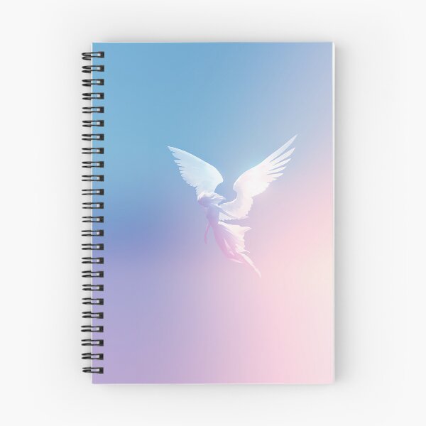 Item preview, Ethereal Angel Floating In Pastel Sky designed and sold by Christian Weiss.