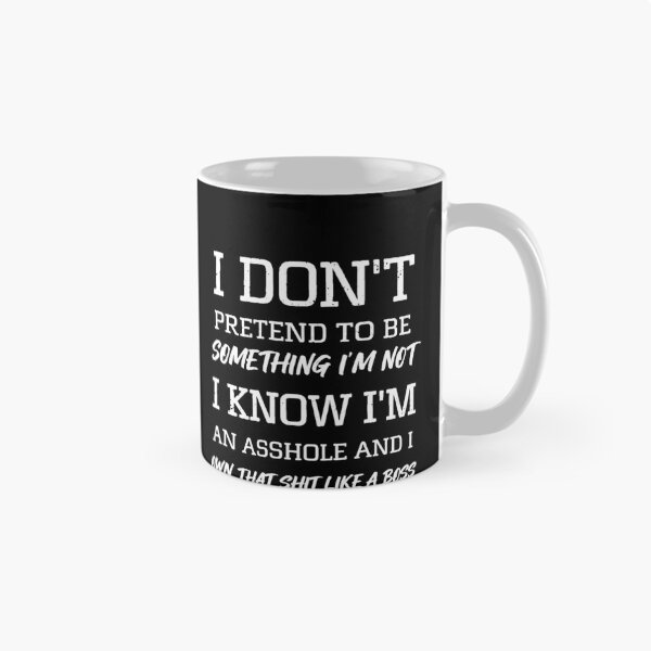 Item preview, Bold Sarcastic Attitude Text Design designed and sold by margamPagenberg.