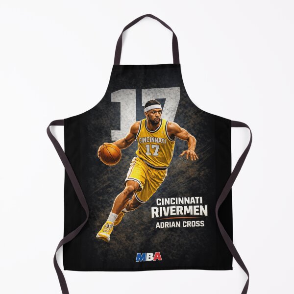 Item preview, Cincinnati Rivermen - Adrian Cross - MBA Basketball Poster – Shooting Guard designed and sold by Beaurozier.