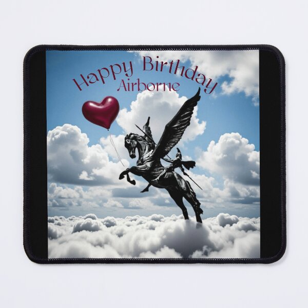 Item preview, Happy Birthday Airborne designed and sold by NoCents.