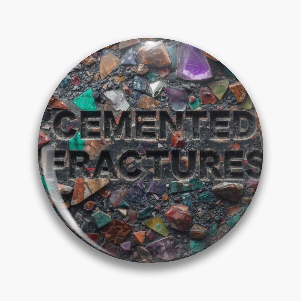 Item preview, Cemented Fractures Mineral Breccia designed and sold by Nela Creative Lab.
