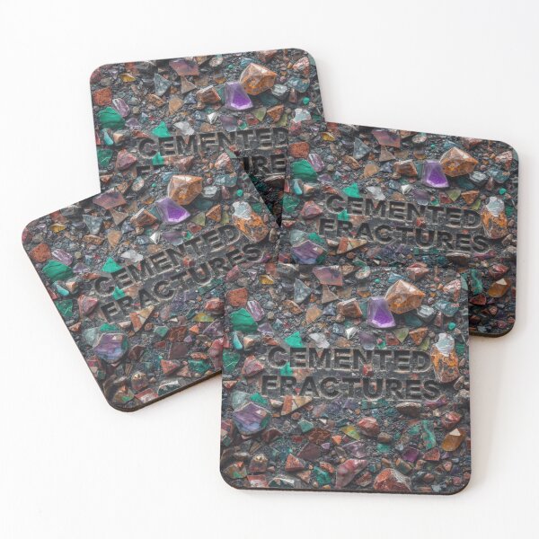 Item preview, Cemented Fractures Mineral Breccia designed and sold by Nela Creative Lab.