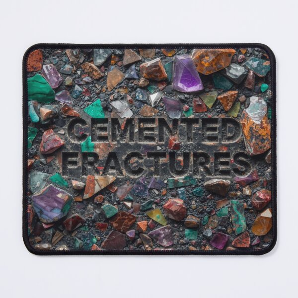 Item preview, Cemented Fractures Mineral Breccia designed and sold by Nela Creative Lab.