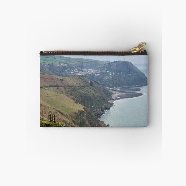 Item preview, Lynmouth Sea Cliffs Landscape designed and sold by JoSowden.
