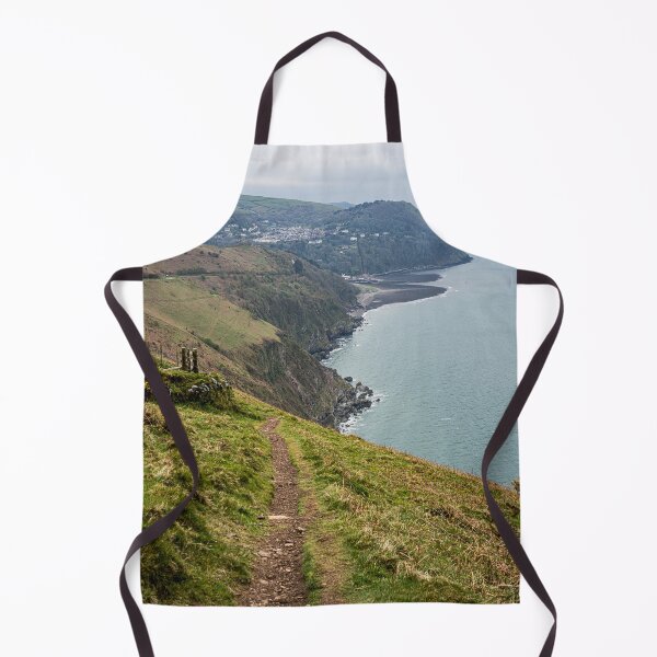 Item preview, Lynmouth Sea Cliffs Landscape designed and sold by JoSowden.