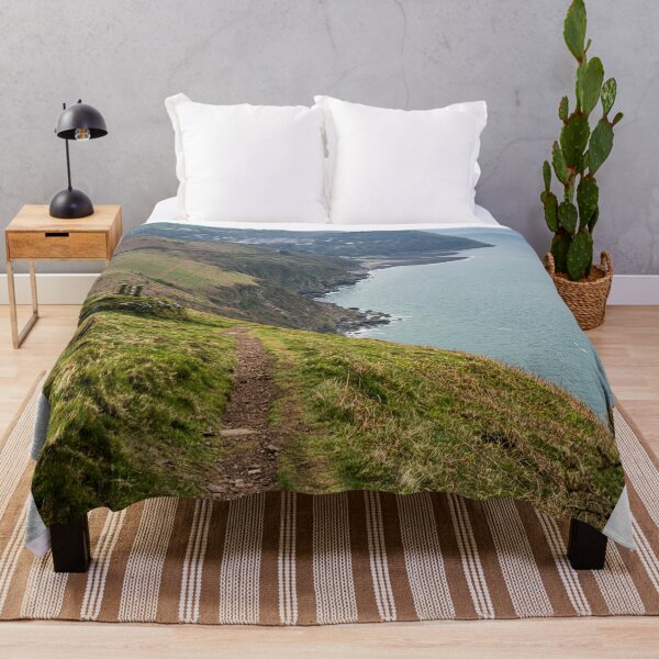 Item preview, Lynmouth Sea Cliffs Landscape designed and sold by JoSowden.