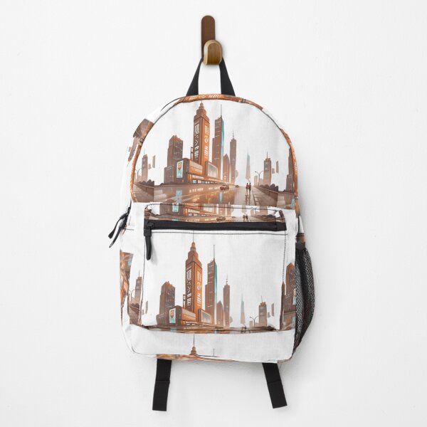 Item preview, City Futuristic Landscapes Illustrations Sports Culture Life World designed and sold by ART ATTACK ZONE.