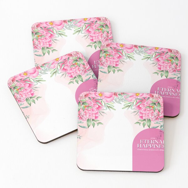 Item preview, 2026 Regional Convention of Jehovah's Witnesses - Eternal Happiness /Floral Pink designed and sold by Yesido.
