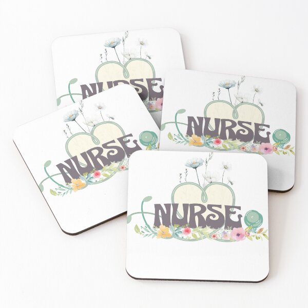 Item preview, Garden Floral Nurse  designed and sold by Dreambigdigital.