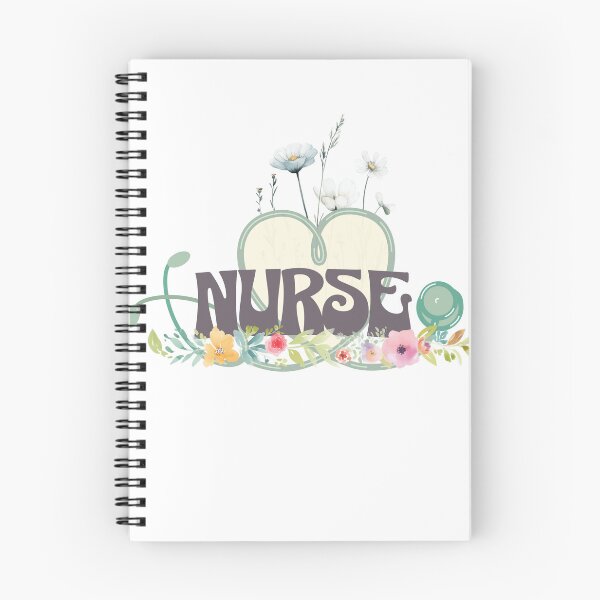 Item preview, Garden Floral Nurse  designed and sold by Dreambigdigital.