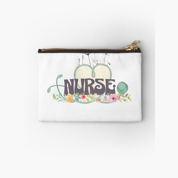 Item preview, Garden Floral Nurse  designed and sold by Dreambigdigital.