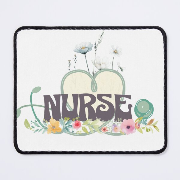Item preview, Garden Floral Nurse  designed and sold by Dreambigdigital.