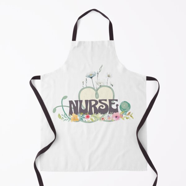 Item preview, Garden Floral Nurse designed and sold by Dreambigdigital.