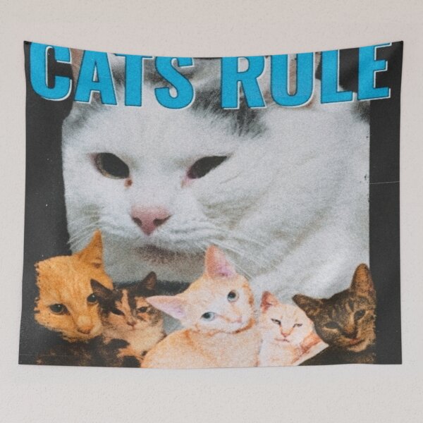 Item preview, Cats Rule 90s Bootleg  designed and sold by Cat Haven & Rescue .