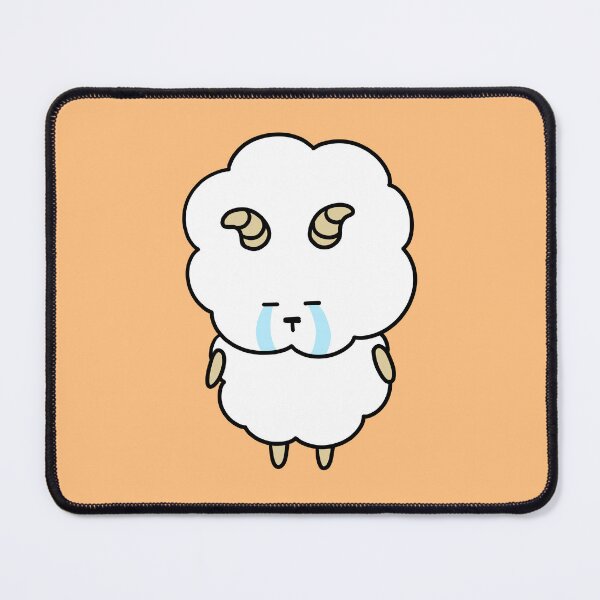 Item preview, Cute Sad Little Crying White Sheep Illustration designed and sold by ubborn.