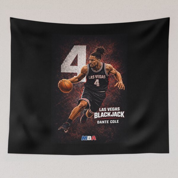 Item preview, Las Vegas blackjack - Dante cole – MBA Basketball Poster – Shooting Guard designed and sold by Beaurozier.