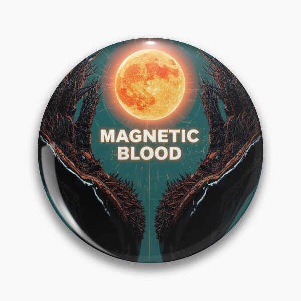 Item preview, Magnetic Blood Ferrofluid Sun designed and sold by Nela Creative Lab.