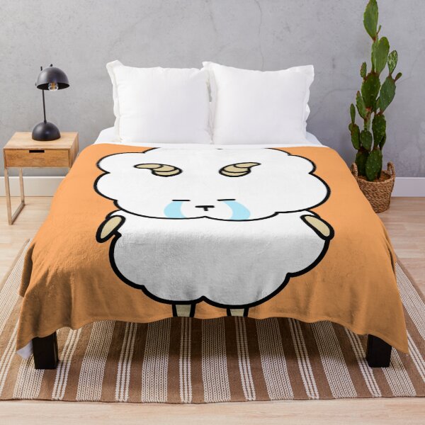 Item preview, Cute Sad Little Crying White Sheep Illustration designed and sold by ubborn.