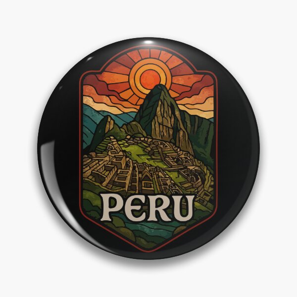 Item preview, Peru Stained Glass Art Travel designed and sold by TomFrontierArt.