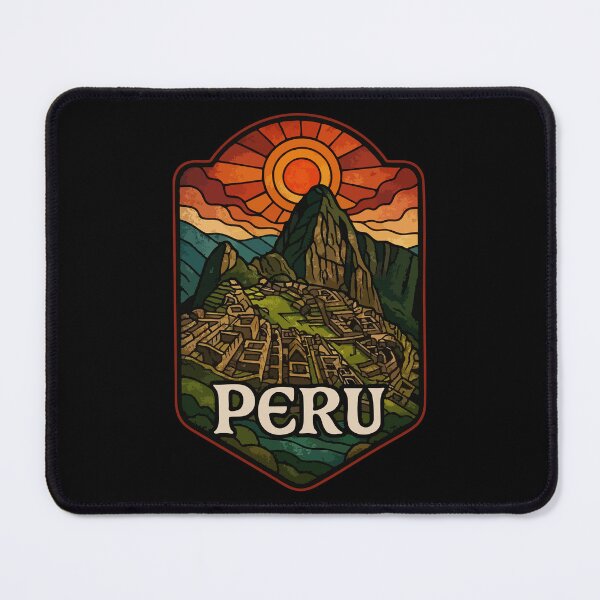 Item preview, Peru Stained Glass Art Travel designed and sold by TomFrontierArt.