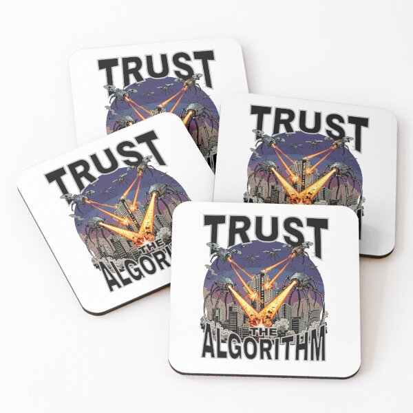 Item preview, Trust The Algorithm Drone Attack designed and sold by StatusApocalyps.